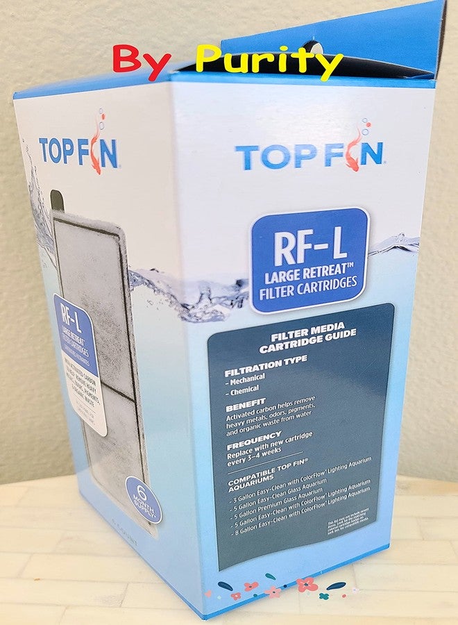 Top Fin فلتر توب فين ريتريت كبير، RF-L (6 قطع) - Image 2